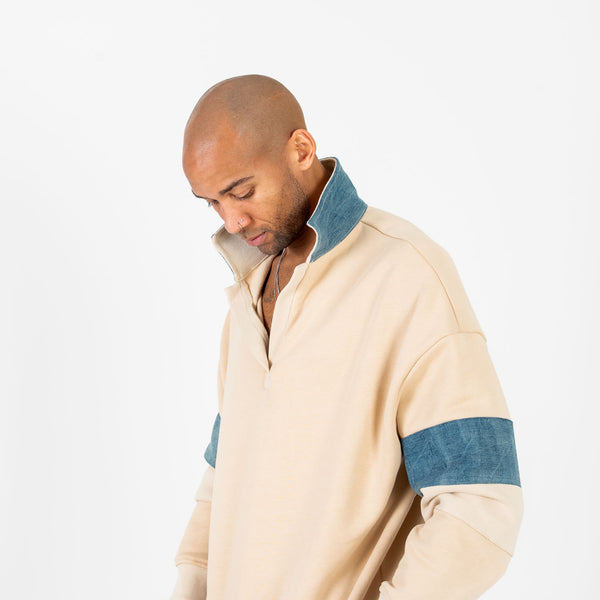 Le sweat Rugby signature en coton bio