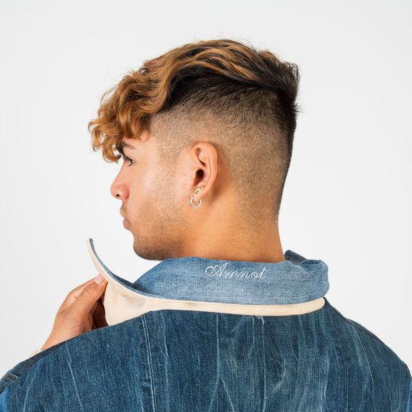 Retro reversible corduroy jacket - Medium Unisex