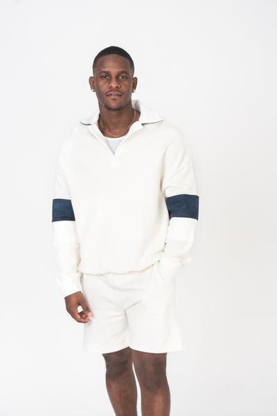 Le sweat Rugby signature en coton bio