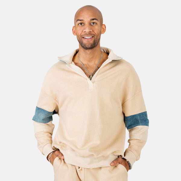 Le sweat Rugby signature en coton bio