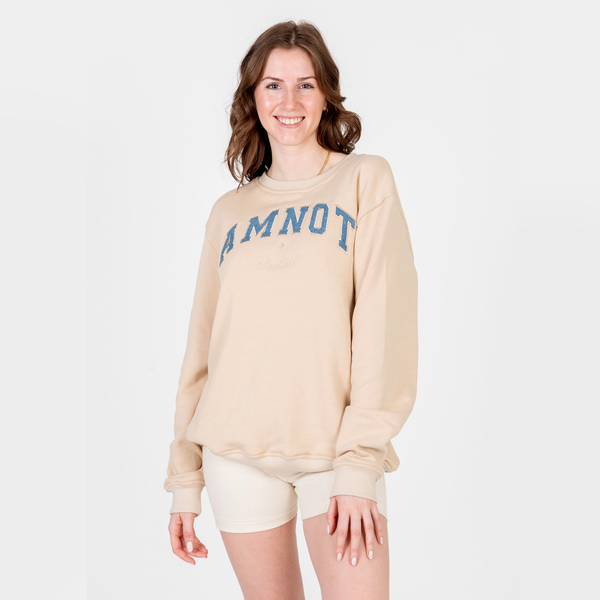 Sweat AmNot en coton bio - Denim recyclé