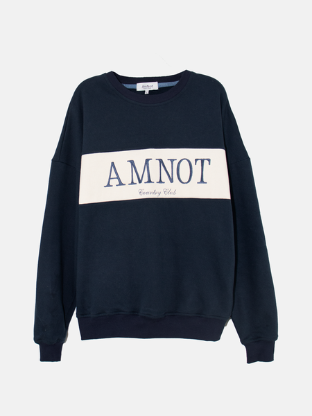 Sweat Country Club en coton bio