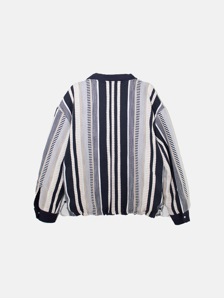Jacquard reversible jacket