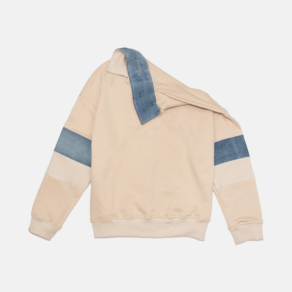 Le sweat Rugby signature en coton bio