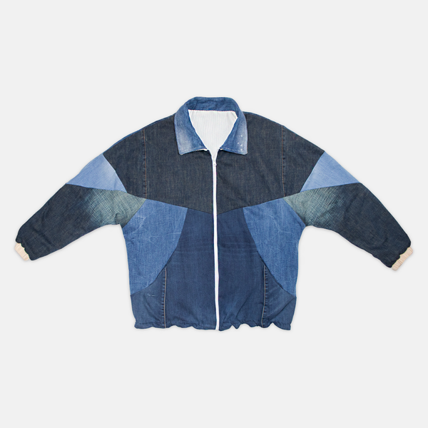 Retro reversible corduroy jacket - Medium Unisex