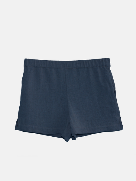 linen-effect boxer shorts