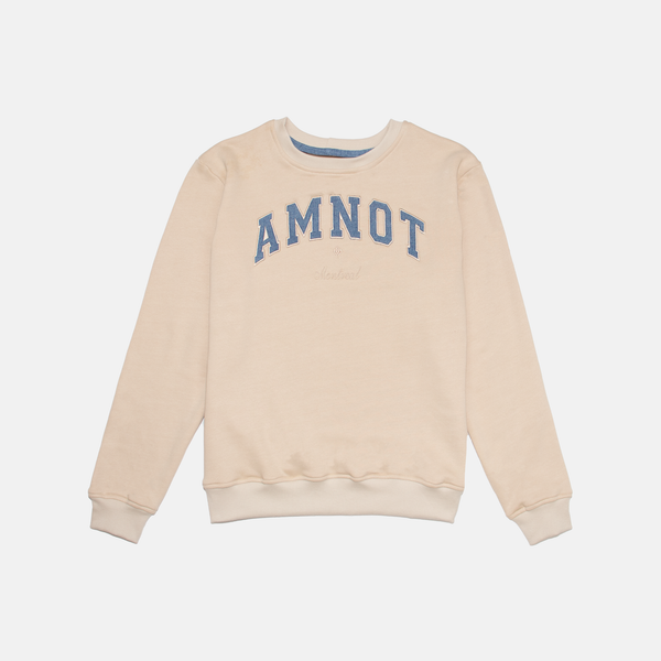 Sweat AmNot en coton bio - Denim recyclé