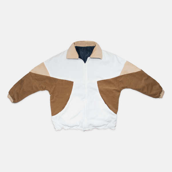 Retro reversible corduroy jacket - Medium Unisex