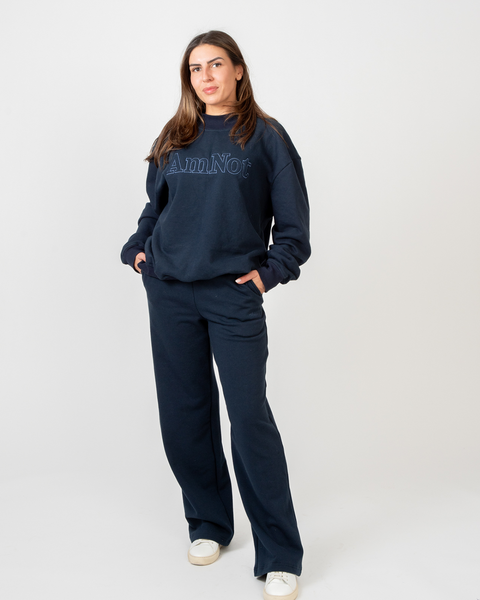 Loose-fitting organic cotton jogging pants