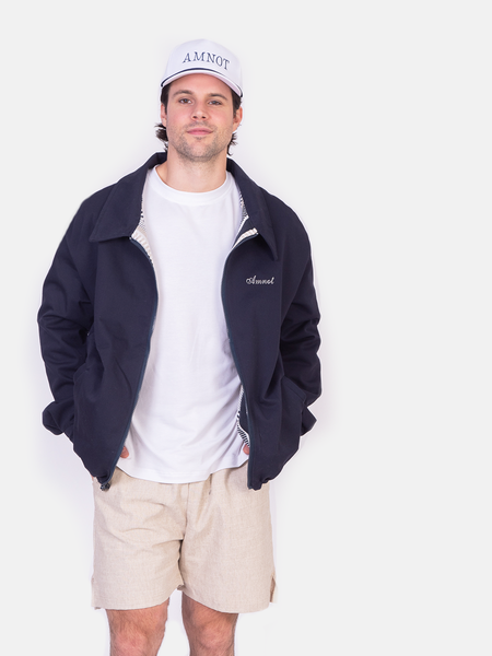 Jacquard reversible jacket