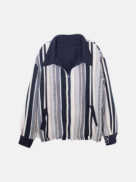 Jacquard reversible jacket