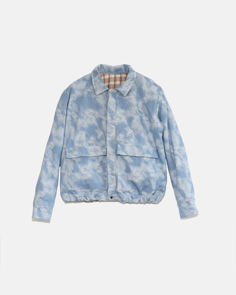 Aviator style jacket - Reversible denim