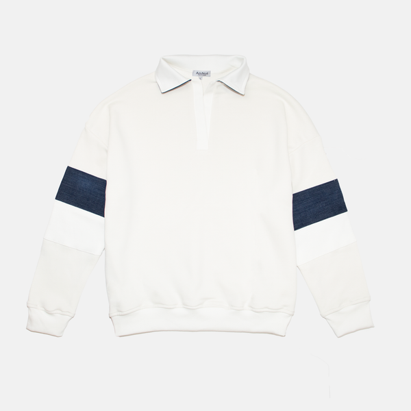 Le sweat Rugby signature en coton bio