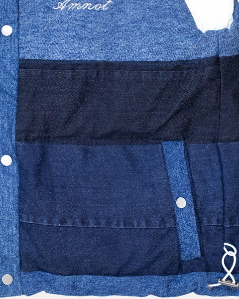 AmNot reversible puffer vest - Corduroy