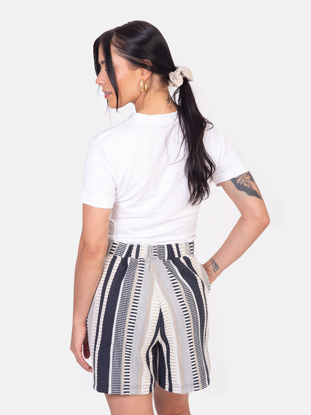 Jacquard short