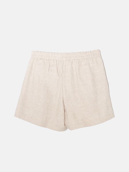 Recycled linen skort