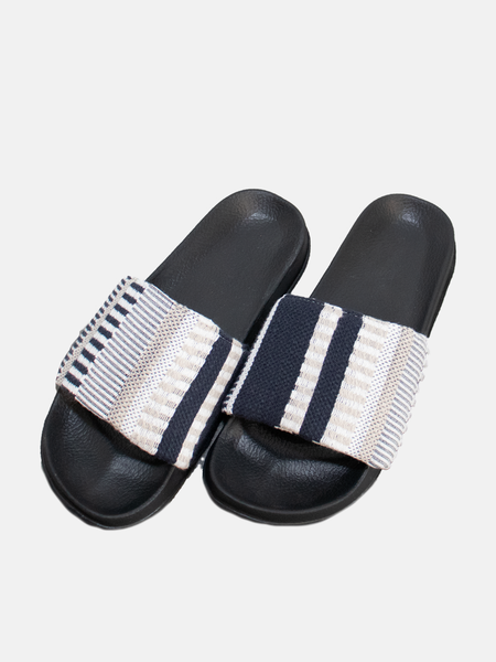 Jacquard Slides Femme