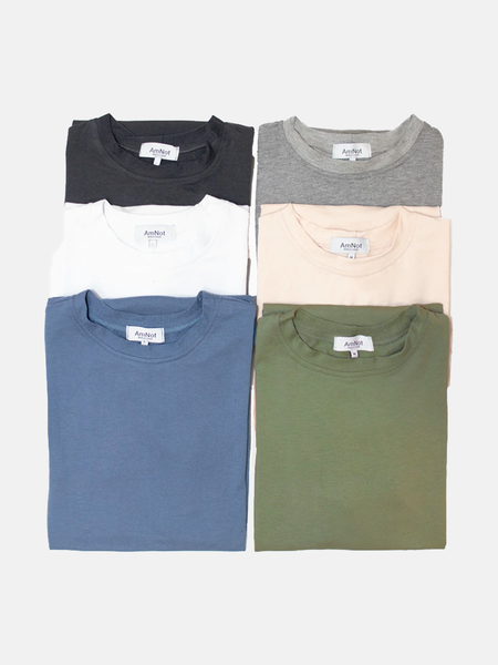 T-shirt basic écourté en bambou