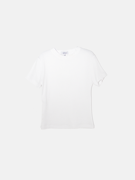 T-shirt basic écourté en bambou