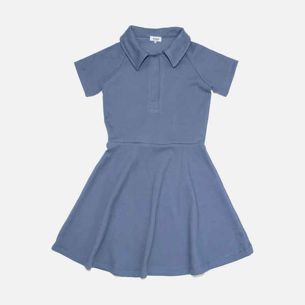 Robe tennis col Johnny côtelée