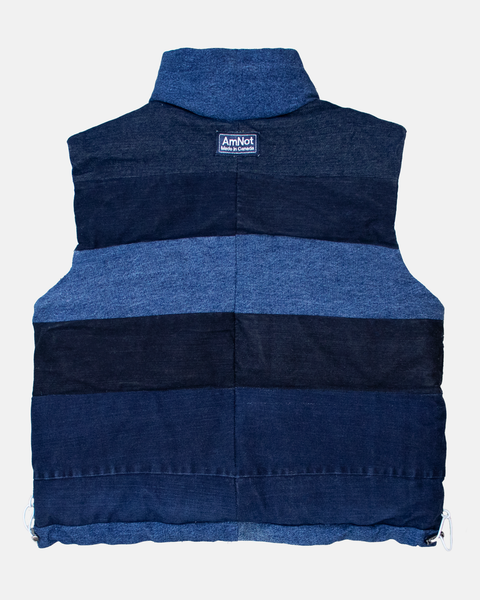 AmNot reversible puffer vest - Corduroy