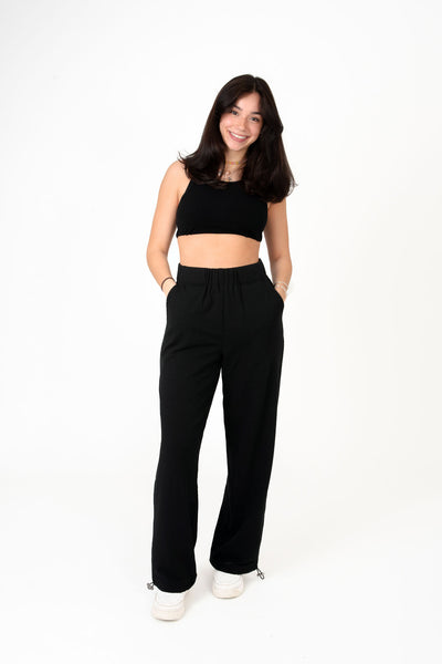 Pantalon de jogging à jambes larges