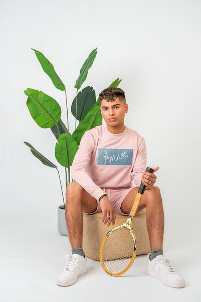 Crewneck broderie AmNot - Denim