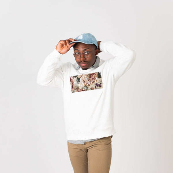Crewneck Signature AmNot - Fleur Beige