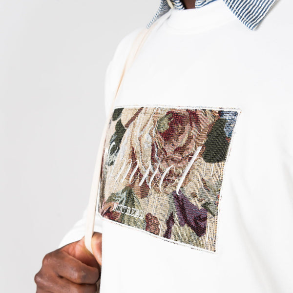 Crewneck Signature AmNot - Fleur Beige