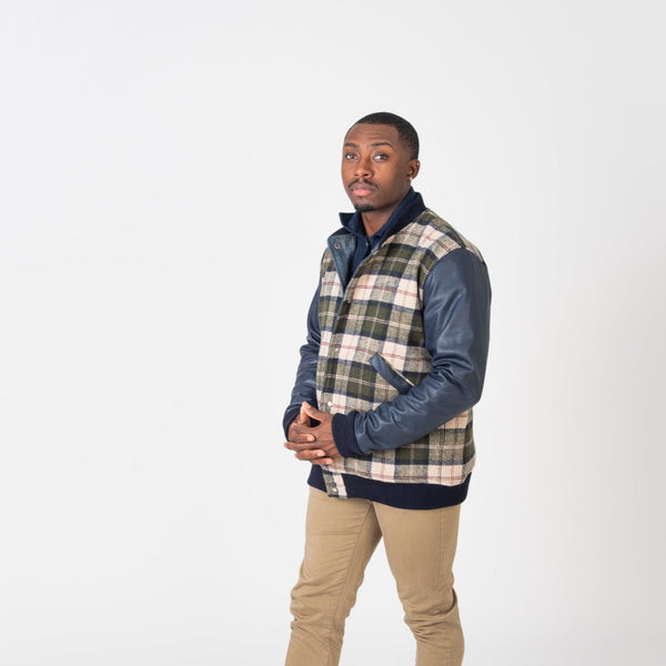Reversible Varsity jacket - Plaid