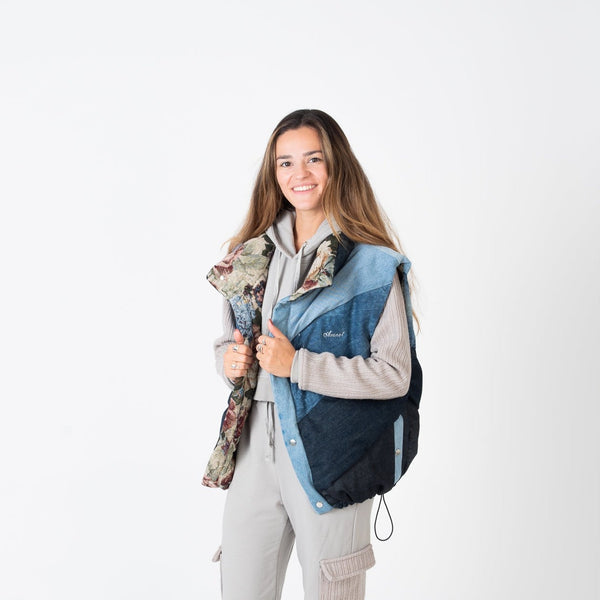 AmNot reversible puffer vest