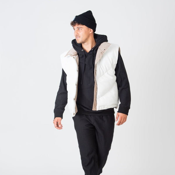Amnot Reversible puffer vest