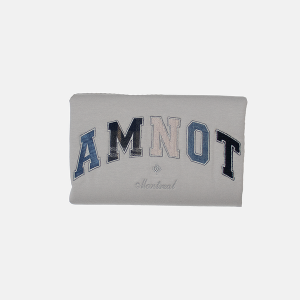 Le crewneck appliqué Amnot