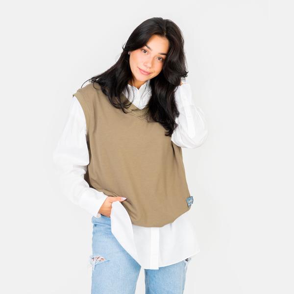 Le sweat débardeur