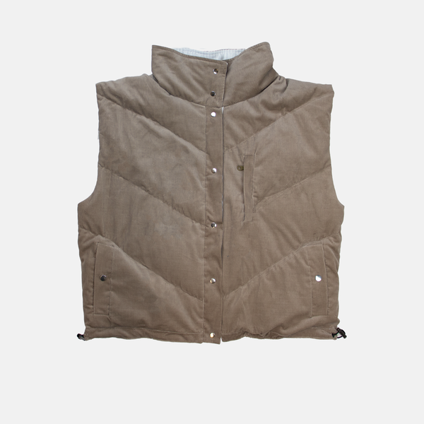 Amnot Reversible puffer vest