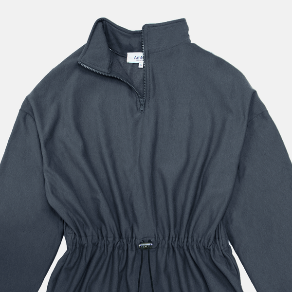 Robe sport col montant zippé