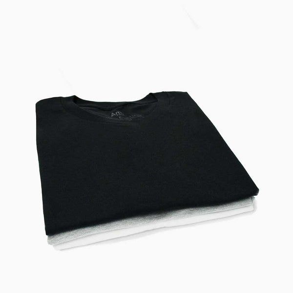 Ensemble de 3 t-shirts unisexes de coton