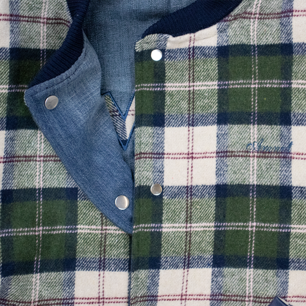 Reversible Varsity jacket - Plaid