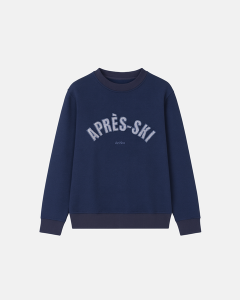 Crewneck broderie Après-Ski - Marine