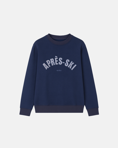 Crewneck Après-Ski - Embroidered Navy