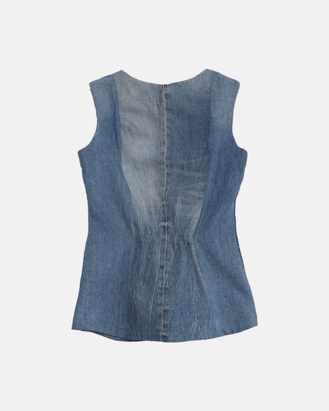 Recycled denim jacket
