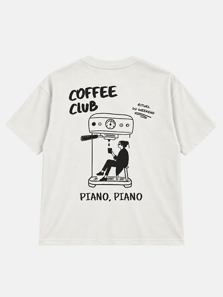 T-shirt ample - Coffee club