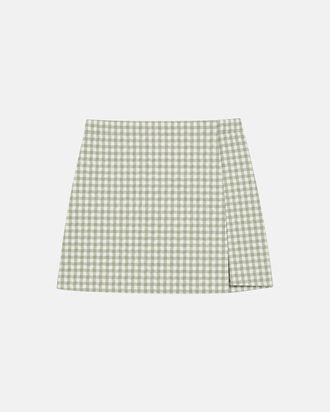 Jupe-short Gingham en coton bio