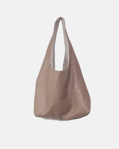Reversible hobo bag - leather