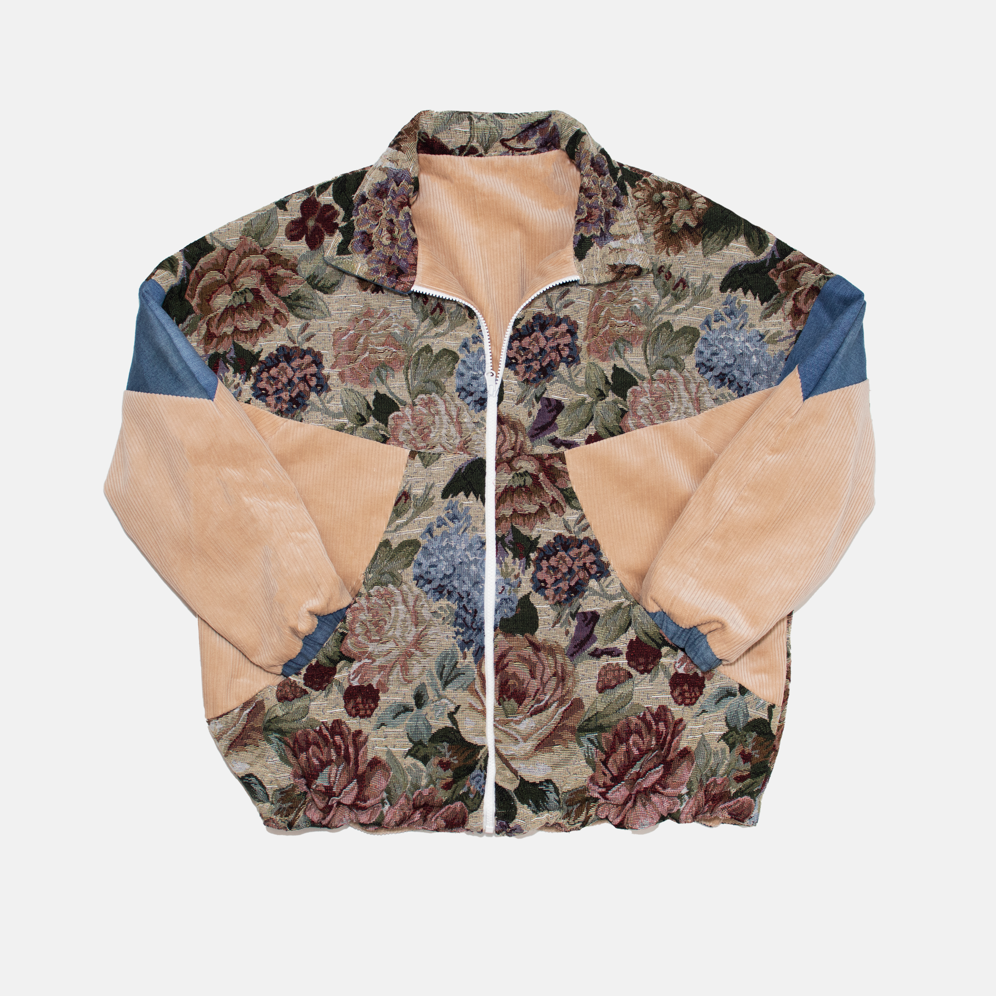 The floral reversible retro jacket - Small Unisex