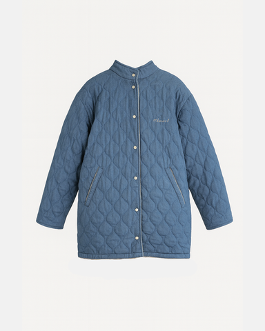 Reversible wool plaid coat