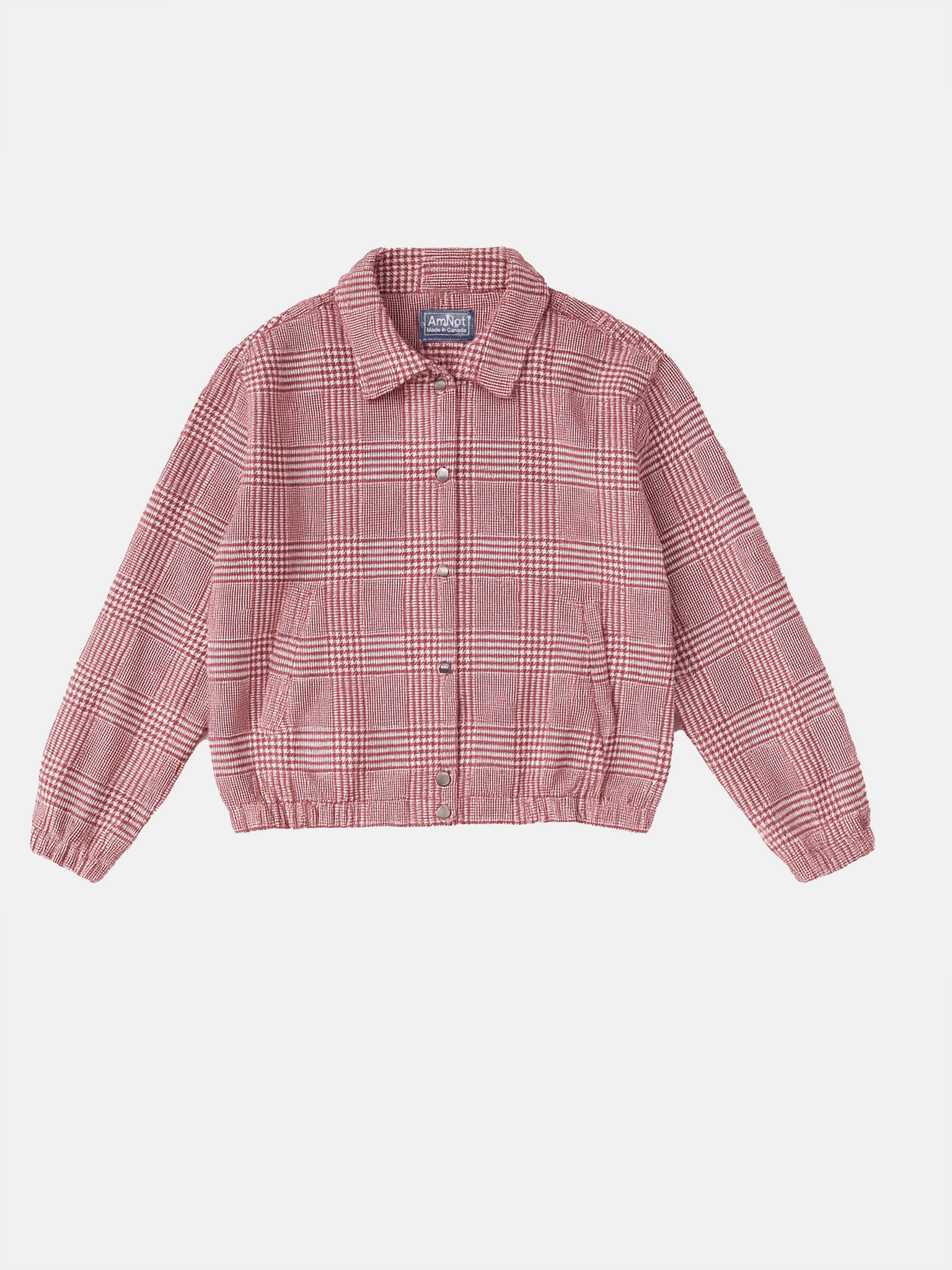 Blouson style aviateur - tartan réversible