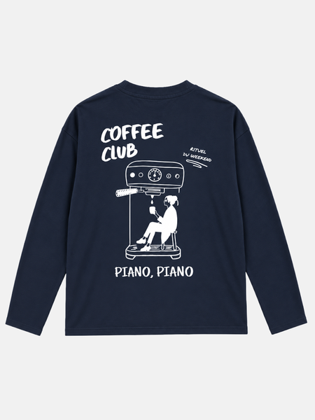 Chandail manche longue ample - Coffee club