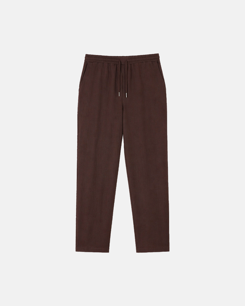 Pantalon jogger effet lin