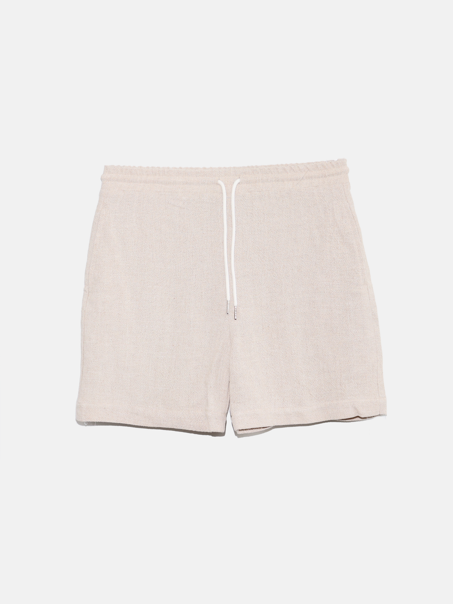 linen-effect shorts